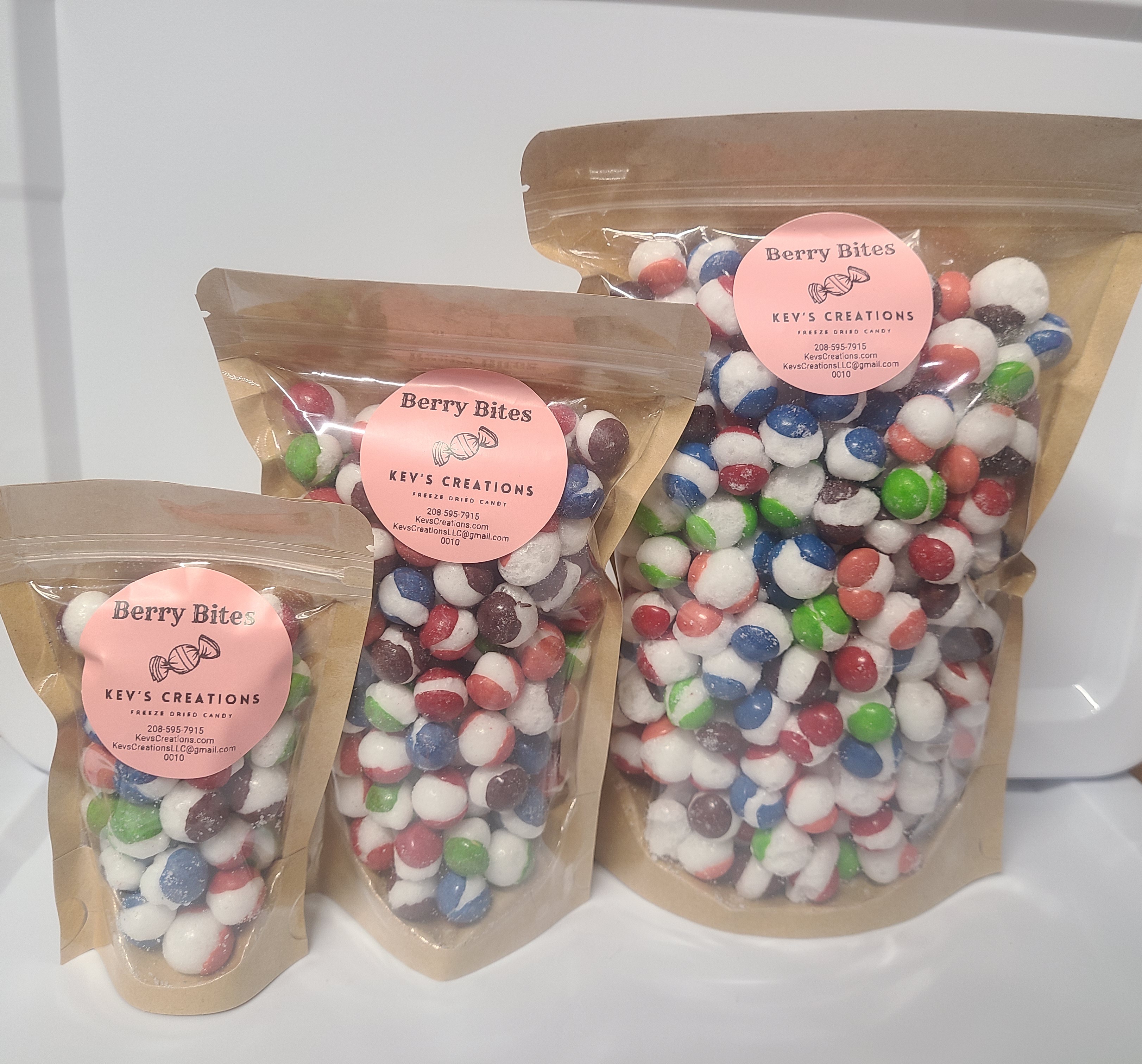Berry Bites bags here