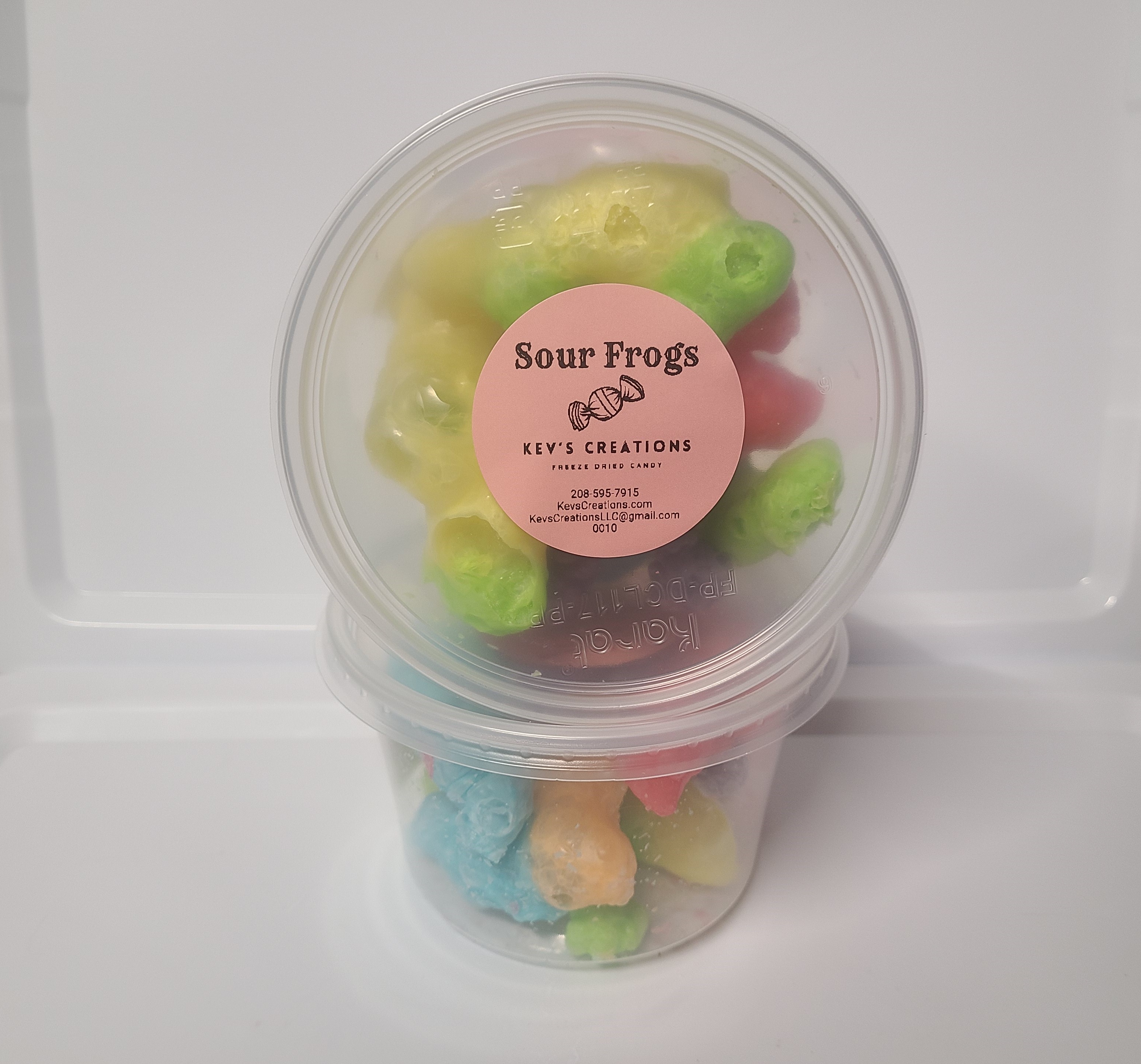 Insert Sour Frogs Containers here